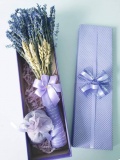 Hộp hoa lavender cao cấp kèm túi thơm 0
